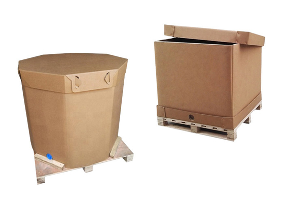 220L 1000L 1600L 1800L Giấy thực phẩm IBC Hộp đựng Pe Túi lót có van