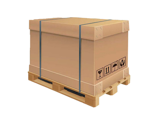 Gói chất lỏng giấy 220l 1000l Hộp chứa bồn chứa IBC có van