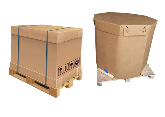 Giấy dùng một lần có thể gập lại Hộp chứa 1000 Ltr IBC Hộp đóng gói thực phẩm linh hoạt