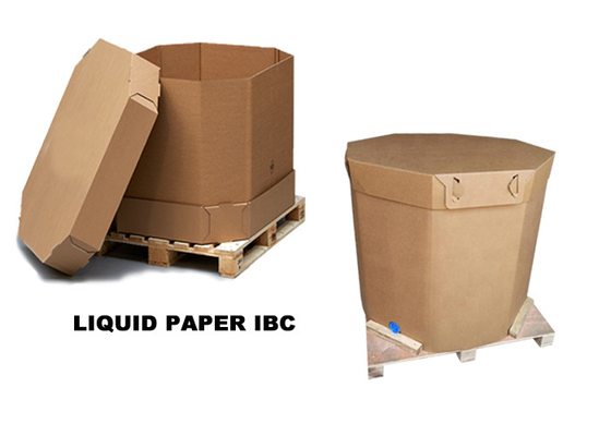 Chấp nhận hộp đựng giấy dầu tùy chỉnh IBC với cấp thực phẩm 1000L