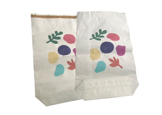 Bao bì giấy dán tường nhiều lớp thực phẩm 20kg 25kg Bao bì máy làm kem không sữa