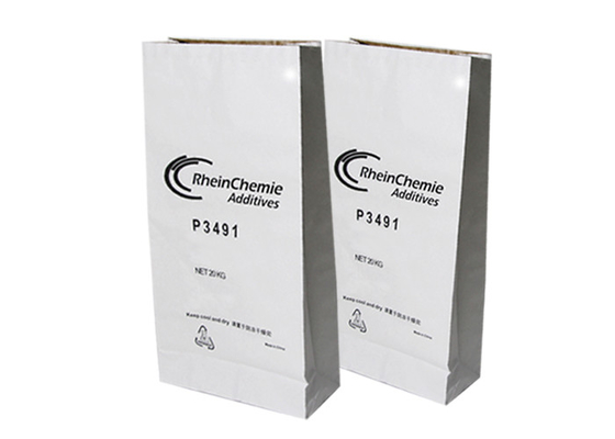 Túi giấy Kraft đa vách hấp thụ cho đất sét đất diatomaceous