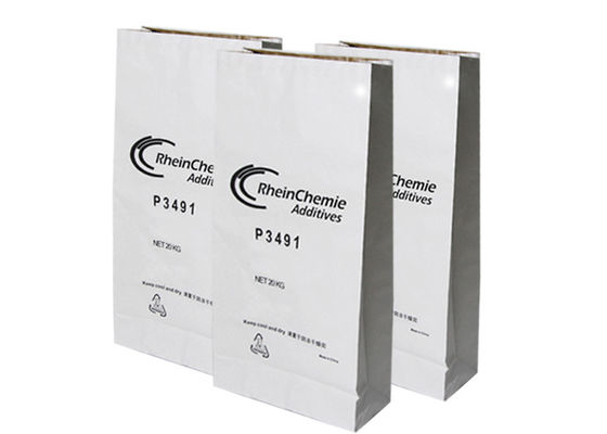 Tùy chỉnh 20kg 25kg Dán mở miệng Túi Cellulose Than củi Thức ăn cho động vật