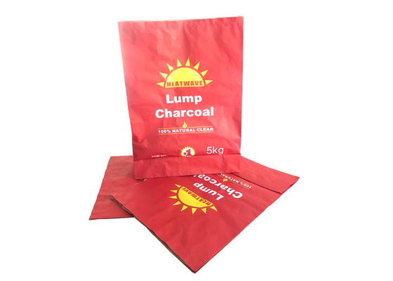 Túi giấy Kraft nhiều lớp màu than Nhiều lớp Kích thước logo tùy chỉnh